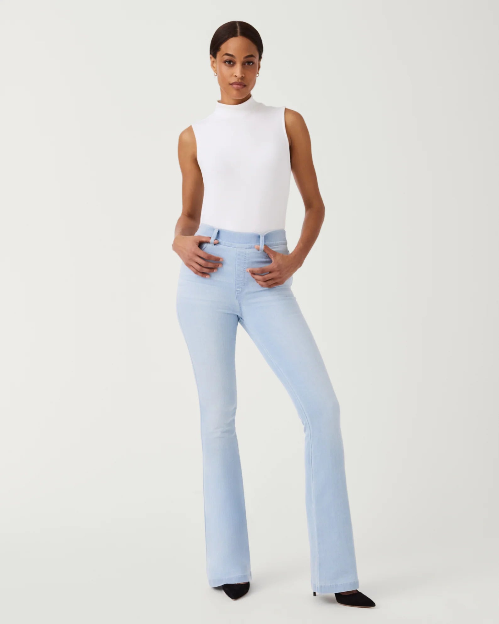 Spanx Flare Jeans Light Wash