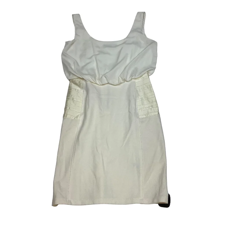 Cream Dress Party Short Gianni Bini, Size S